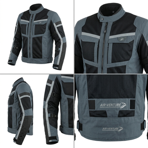 Veste de moto en Cordura 600D la plus vendue, prix bas, veste de moto de course, fabricant OEM ODM en gros, Pakistan - Product Image 3