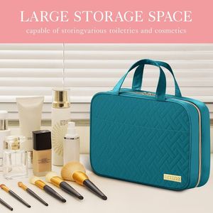 Borsa da Toilette Spaziosa da Appendere con Gancio, Essenziale per Viaggi, Borsa e Astuccio per Cosmetici - Product Image 2