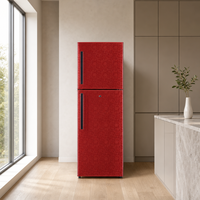 Réfrigérateur professionnel 512L à double porte avec congélateur inférieur et porte réversible pour la maison