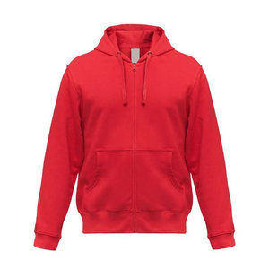 Men's Hooded Sweatshirt Solid Color Cotton Fleece Casual Autumn Wear Regular Fit Pocket Design - Product Image 4