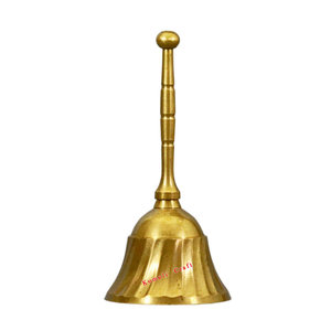 Class Brass <b>Bells</b>, Hot Sale Church <b>Bells</b>, Home Altar Decoration Gold Finish Brass <b>Bells</b>, Religious and Ceremonial Hand <b>Bells</b> - Product Image 5