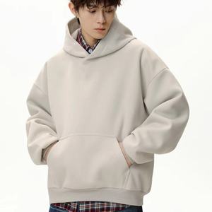 เสื้อฮู้ดดี้ผ้าฝ้ายผู้ชายแบบกำหนดเอง เสื้อฮู้ดดี้สตรีทแวร์ผ้าฝ้ายแบบกำหนดเอง เสื้อฮู้ดดี้ผู้ชายสำหรับแบรนด์สเก็ต แบรนด์สินค้าสั่งผลิต - Product Image 1