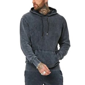 Survêtements de jogging slim pour hommes personnalisés, séchage rapide, pour la salle de sport, avec design délavé à l'acide, grandes tailles, collection hiver, vente en gros - Product Image 3