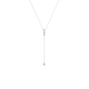 สร้อยคอทองคำแท้ 14K 9K 10K 18K ประดับเพชรแล็บ ได้รับการรับรองจาก IGI ผู้ผลิตเครื่องประดับคุณภาพสูงที่เป็นธรรม ขายส่ง RJC OEM ODM NK706463 - Product Image 1