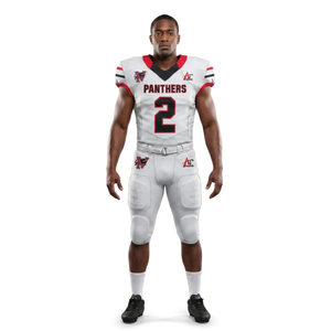 Conjunto de Uniforme de Fútbol Americano Personalizado OEM, Pantalones de Malla Gruesa con Spandex para Jóvenes y Hombres, Nombre del Equipo, Venta al Por Mayor - Product Image 1