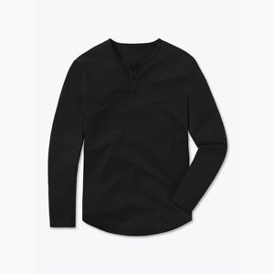 T-shirts à manches longues en coton 100% de haute qualité pour hommes, couleur unie, coupe classique, personnalisables, écologiques, respirants, sur mesure - Product Image 5