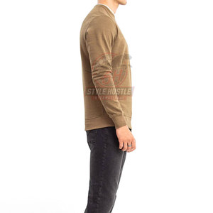 Sudaderas ligeras de diseño personalizado en color sólido para hombre, sudaderas básicas de alta calidad a precio económico para hombre - Product Image 3