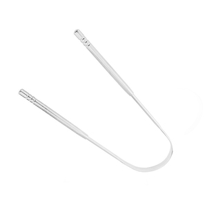 Grattoirs à langue de qualité médicale, outils de nettoyage hygiénique réutilisables en métal pour adultes et enfants, grattoirs pour la santé bucco-dentaire - Product Image 3