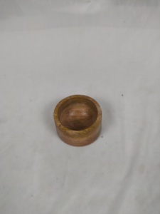 <b>Set</b> of 3 Wooden Bowls Acacia <b>Candle</b> Wooden Snack Carved Wooden Bowl Home <b>Gift</b> handmade from India - Product Image 1