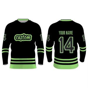 Jersey de Hockey sobre Hielo en Diferentes Colores, Diseña Tu Propio Uniforme Personalizado de Hockey sobre Hielo, Conjunto a Bajo Precio con Calidad Superior 2026 - Product Image 2