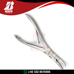 Instrumento Médico de Acero Inoxidable de Alta Calidad, Rongeur Óseo Manual Beyer Stille Curvo de 180 mm, Certificado CE, 1 Año de Garantía - Product Image 5