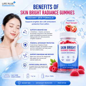 Gummies Éclat de Peau Tomate Perle & Baies Mixtes Supplément Antioxydant Marque Privée OEM ODM - Product Image 2