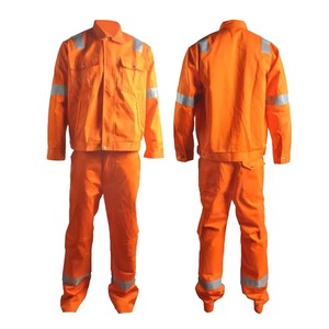 Ropa de trabajo de alta seguridad, suministro de fábrica personalizado, overoles de seguridad 100% algodón, uniformes, overoles antiestáticos - Product Image 3