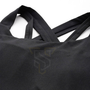 Sujetador deportivo cómodo para mujer de talla grande disponible en stock. Sujetador deportivo para mujer para gimnasio y fitness. - Product Image 4
