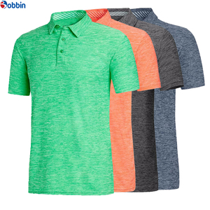 Polos de Hombre de Alto Rendimiento con Cuello Camisero, Estilo Casual de Negocios, Transpirables y Cómodos, Diseño Sólido con Técnica de Bordado - Product Image 1