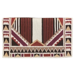 Custom Western Saddle Blanket Wool Horse Saddle Pad Heavy Duty Rodeo Riding Export Wholesale Supplier - Product Image 1