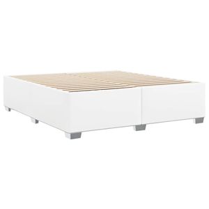 Cadre de lit en bois blanc - Product Image 6