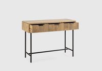 Table console moderne en bois de manguier massif, faite à la main, écologique, de luxe, pour salon, hôtel, école, couleur/taille personnalisée