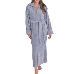 Peignoirs de bain gaufrés pour femmes, personnalisés, de haute qualité, pour hôtels et spas, séchage rapide, costumes sexy, vente chaude - Product Image 3
