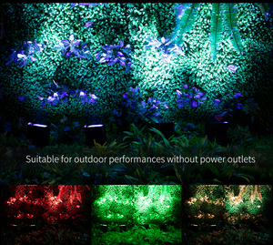 Rechargeable Wireless 6x18W Par LED Professional DMX512 Stage Wash <b>Light</b> for <b>DJ</b> Event Wedding Decoration - Product Image 4