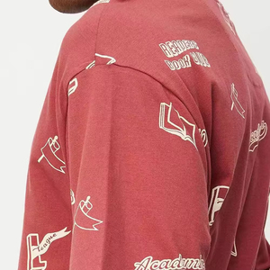 Camiseta Moderna de Secado Rápido, Ecológica, con Logotipo Grande, Cuello Redondo, para Hombre, Estilo Casual, 100% Algodón, Hombros Regulares, Estilo Urbano - Product Image 6