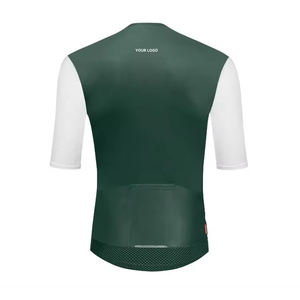 Venta al por Mayor de Camisetas de Ciclismo de Manga Corta Sublimadas Personalizadas, Talla Grande, Reversibles, Transpirables y de Secado Rápido, 100% Poliéster - Product Image 3