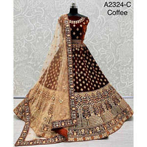 Nupcial Indio Desgaste Terciopelo Colecciones Para Novia Con Zarkhan Trabajo Por Fabzone - Product Image 5