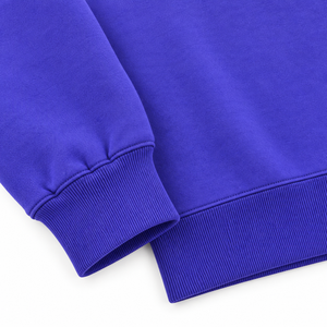 เสื้อสเวตเชิ้ตคอกลมสีม่วงสำหรับผู้ชาย ทรงปกติ ผ้าถักเนื้อแน่น แขนยาว สวมใส่สบาย - Product Image 3