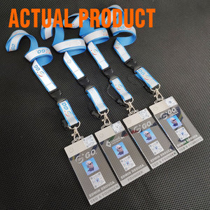 Employee Badge Custom Premium <b>Rechargeable</b> <b>LED</b> <b>Light</b> Up Acrylic Employee Badge with Logo for Staff Corporate Event OEM Factory - Product Image 2