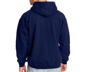 Venta al por mayor 100% algodón polar personalizado Negro hombres sudaderas con capucha de gran tamaño con logotipo personalizado de secado rápido estilo impreso para el invierno - Product Image 6