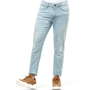 Distressed Style Custom <b>Jogger</b> Pants for <b>Men</b> High Waist Casual Style 100% Cotton Quick Delivery From Pakistan Manufacturer <b>Jeans</b> - Product Image 1