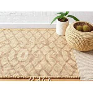 Tapis en jute naturel de grande taille, haute qualité, tissé à la main, sur mesure, au meilleur prix - Product Image 3