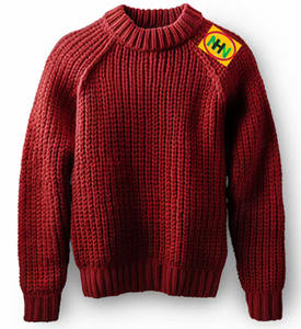 Suéter Casual de Invierno para Hombre, con Cierre, de Lana/Acrílico - Product Image 1
