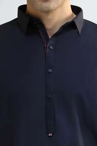 <b>Men's</b> Solid Color Salwar Kameez 100% High Quality OEM ODM Wholesale Price New Style <b>Kurta</b> Pajama Indian & Pakistan Clothing <b>Men</b> - Product Image 4