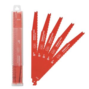 Confezione da 25 Lame per Sega a Gattuccio Bimetalliche 6/12 TPI, Gambo Universale, Denti Affilati per Taglio Rapido - Product Image 6