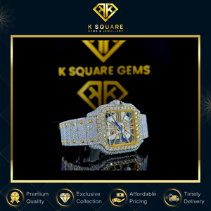 Fournisseur de Confiance Vendant Nouvelle Montre Automatique de Designer à Quartz, Étanche, en Acier Inoxydable avec Bracelet en Diamant Moissanite - Product Image 5