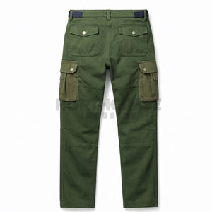 Pantalones Cargo Deportivos para Hombre al por Mayor, Cintura Alta, Ligeros, con Botones, Bajo MOQ, para Venta en Línea, Temporada de Primavera - Product Image 3