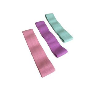 Lot de 3 bandes de résistance pour les hanches, personnalisables avec logo, haute qualité, pour squats et entraînement des fessiers - Product Image 3