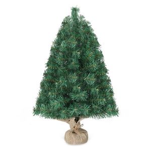 Albero di Natale Artificiale Mini da 20 Pollici Pre-Illuminato con 30 Luci Calde a Batteria per Esposizione da Tavolo Piccolo Ornamento Natalizio - Product Image 3