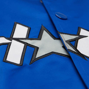 Chaqueta Bomber de Béisbol Personalizada con Bordado OEM, 100% Satén, con Parches Bordados, Unisex, sin Cuello, Formal, Universitaria - Product Image 3