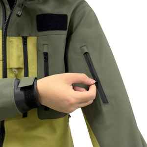 Men's <b>Light</b> Windproof <b>Waterproof</b> Green Tactical Fishing Long Sleeves <b>Jackets</b> High Quality OEM Outdoor Recycled Hunting <b>Jacket</b> - Product Image 5
