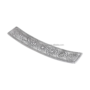 Premium Aluminium Incense Stick Holder Long Ash Catcher Metal Burner for Incense Sticks Home Temple <b>Decoration</b> - Product Image 3