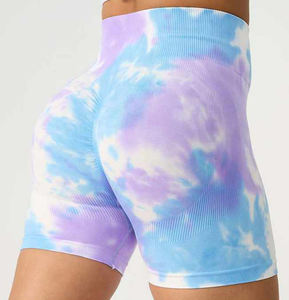 Shorts Deportivos para Mujer con Bolsillos, Cintura Alta, Spandex, para Correr, Yoga, Leggings Sin Costuras, Cintura Alta, BY BS 2026 - Product Image 4