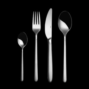 Ensemble de couverts élégants et modernes, cuillère, fourchette, couteau, couverts de table élégants pour restaurant, hôtel, maison, ensemble de couverts de table de luxe pour hôtel - Product Image 1