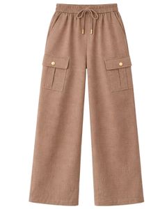 <b>Womens</b> Floral Printed Two Piece Co Ord Set <b>Short</b> Sleeve Button Shirt With Wide Leg <b>Cargo</b> Pants Multicolor Summer Outfit Casual - Product Image 4