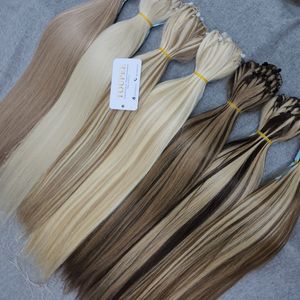 Extension de cheveux Superbe couleur de piano 100% norme d'exportation droite d'os de cheveux humains - Product Image 1