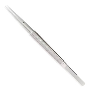Micro-pince droite avec revêtement TC, pointes de 0,5 mm, manche rond, 7,25 pouces (18,5 cm), instruments chirurgicaux ophtalmologiques en acier inoxydable - Product Image 5