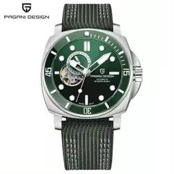 Reloj Mecánico Automático Personalizado Pagani Design PD-1736 OEM ODM para Hombre, Zafiro, 200M Resistente al Agua, Correa de Nailon, Luminoso - Product Image 3