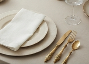 Vintage Gold Plated Metal Flatware Set With <b>Ornate</b> Handles Matte Finish Rust Resistant Cutlery For Wedding - Product Image 6
