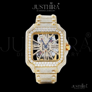 Best Quality Luxury Moissanite Diamond <b>Watch</b> <b>for</b> Men Iced Out Style Waterproof Stainless Steel Wristwatch Available <b>For</b> Sale - Product Image 4